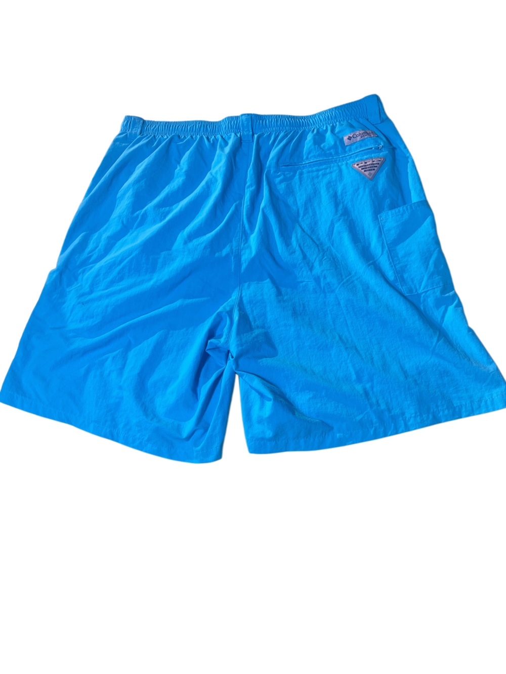 Columbia Shorts Men's Medium Blue Bright Colorful PFG Outdoor Omni Shade Short